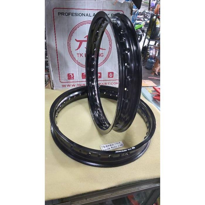 Velg Tk 300-17 Hitam / Velg Tk Racing 250 X 18 Hitam Gold Silver Brown