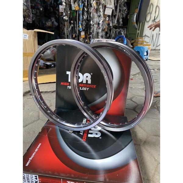 Velg Pelk Tdr Racing 185,160 Hitam Dan Titanium Pelek Tdr Uk.185/160