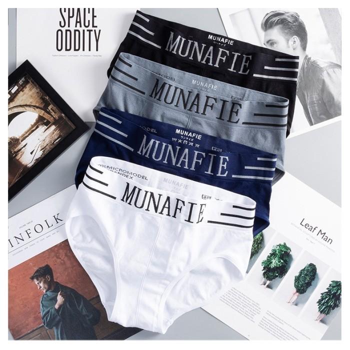 Munafie Celana Dalam Pria Men Underwear All Size Pakaian Dalam Import QGB Queen Grosir Baju