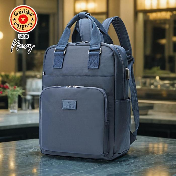 GUDIKA 5208 | Backpack Waterproof Wanita Tas Ransel Laptop Anti Air waterproof