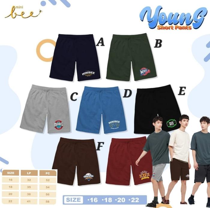 MINIBEE YOUNG SHORTPANTS REMAJA