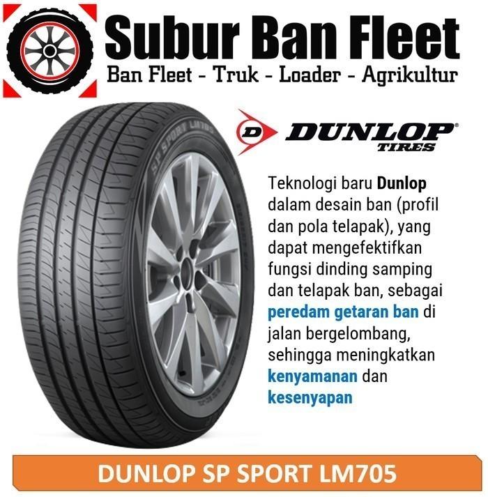Ban Mobil Ukuran 185/55 R16 Dunlop LM705 Untuk HONDA Jazz New RS