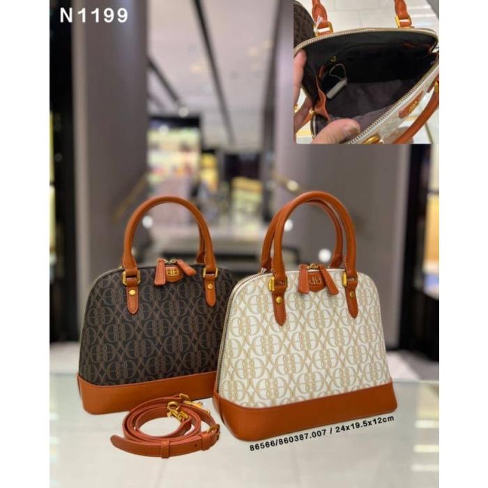 Tas Bonia Sling Bag Alma Monogram La Luna Terbaru