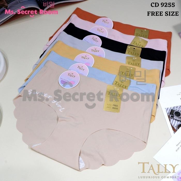 TALLY CD 9255 CELANA DALAM SEAMLESS | FREE SIZE | FIT XL | BAHAN SEAMLESS