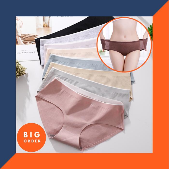 Celana dalam wanita Underwear cewe CD Cewe polos dan elastis CD premium CD27