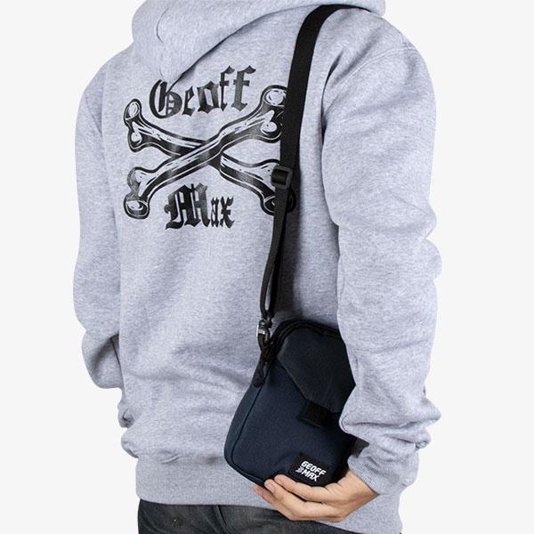 BEST Geoff Max Official - Wilmund Navy Grey | Waistbag | Tas Selempang | Tas Pinggang