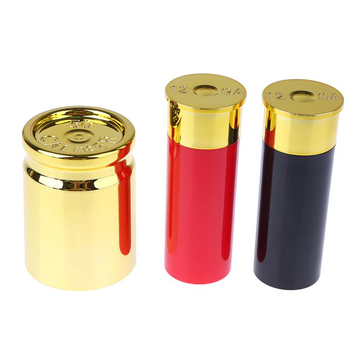 1Pc Travel Drink Bottle Bullet Shape Wine Glass Plastic Liquid Shot Glasses Water Wine Glass Party D