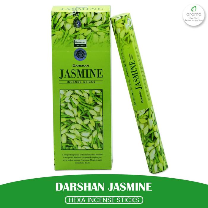 Dupa India (Aromaterapi) Hexa - Darshan Jasmine