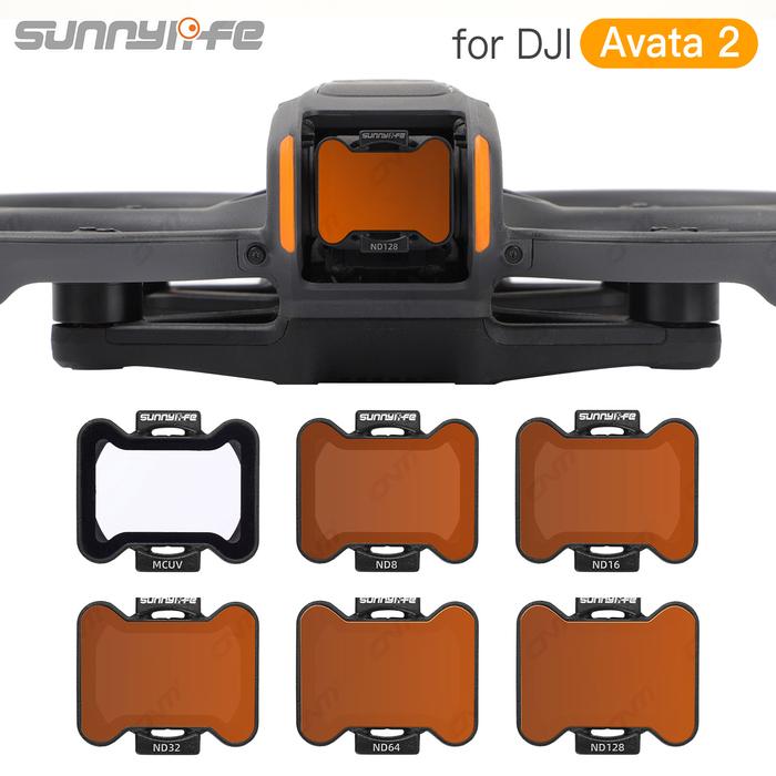 ND Filter for DJI Avata 2 Optical Glass Adjustable Lens Filter ND8/ND16/ND32/ND64/ND128/MCUV Filter