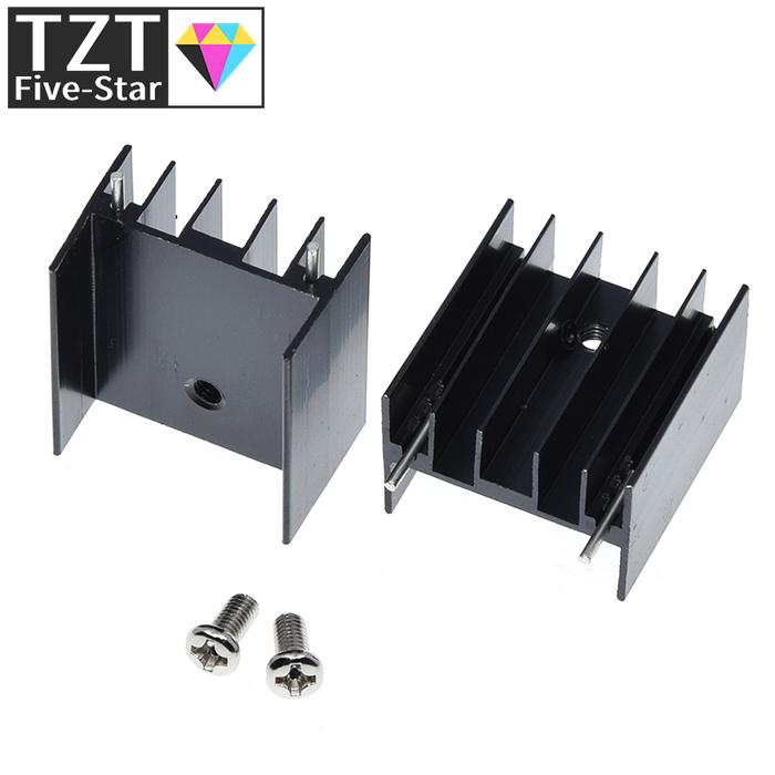 1pcs Heatsink 25x24x16mm Radiator Cooler Radiator Aluminum 25*24*16mm Heat Sink Metal Slotting For C