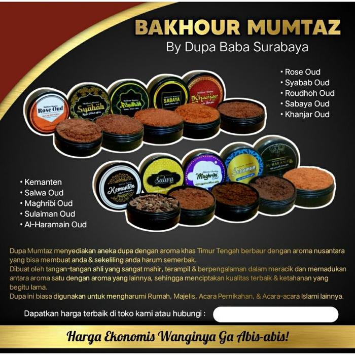 Dupa Sabaya, Al Khanjar, Salwa Oud Mumtaz Dupa Baba Dupa Arab Bakhour Arab Rose Oud, Syabab Oud, Dup