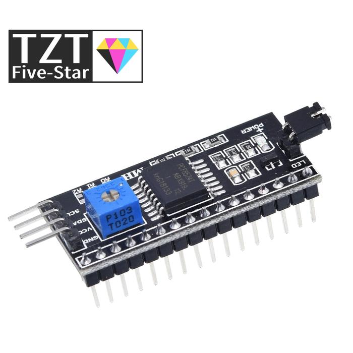 TZT  IIC/I2C / Interface LCD1602 2004 LCD Adapter Plate for Arduino