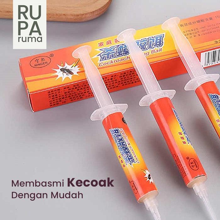 Pembasmi Kecoa Dirumah Suntik Gel Racun Kecoa Ampuh