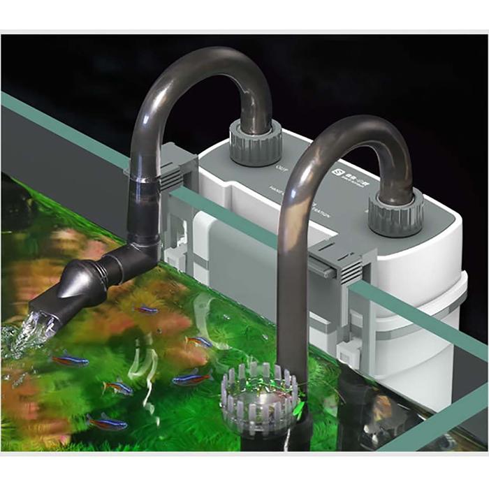 220V 7W Fish Tank Filter 50HZ XBL Series Aquarium Wall Mounted Filter Barrel External Fish Tank Smal