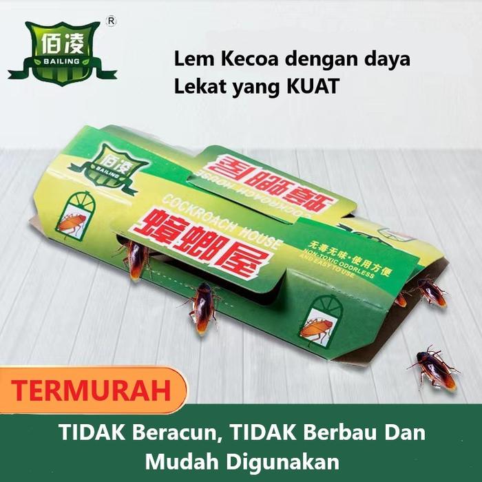 Lem Kecoa Perangkap Kecoak Rumah Papan Lem Kecoa Alat Pembasmi Kecoa