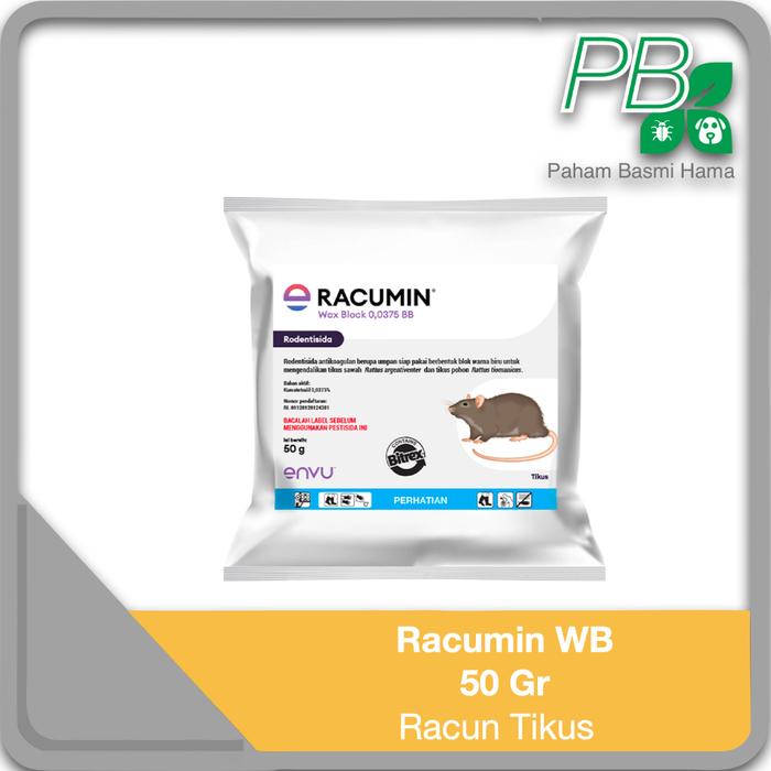 Racun Tikus Racumin Wax Block - Bayer - Umpan Pembasmi Tikus