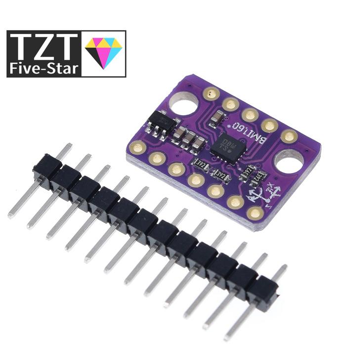 MH-ET LIVE BMI160 GY-BMI160 6DOF 6-axis Rate Gyro Gravity Accelerometer Sensor Module IIC I2C SPI Co