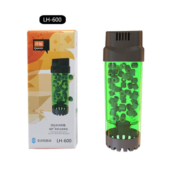 Mini Filter Fluidized Moving Bed Filter Bio Sponge Filters With Strong Suction Cup Fish Tank Aquariu
