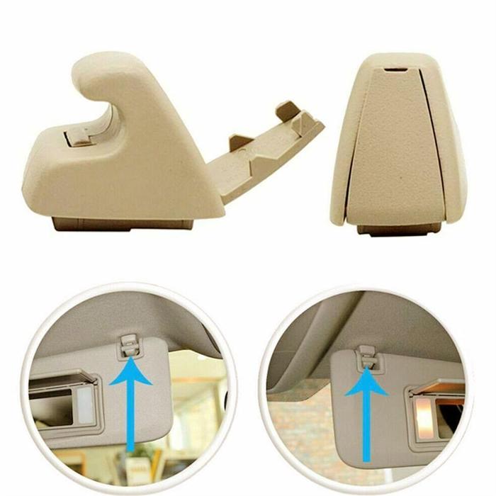 2Pcs Sun Visor Support Clip Retainer Hook Auto Interior Accessories For GMC 95994975 Sonic Verano Cr