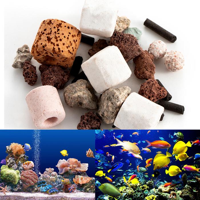 50g Aquarium Filter Balls Biochemical Ball Filter Media for Aquarium Fish Tank Aquarium Bio Balls Fi