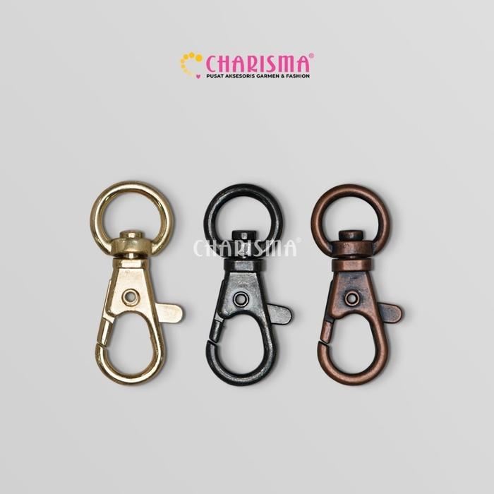 Charisma Besi Kaitan Tas 4cm - Cantolan Tas Besi / Pengait Besi Tas / Kaitan Tas Anti Karat