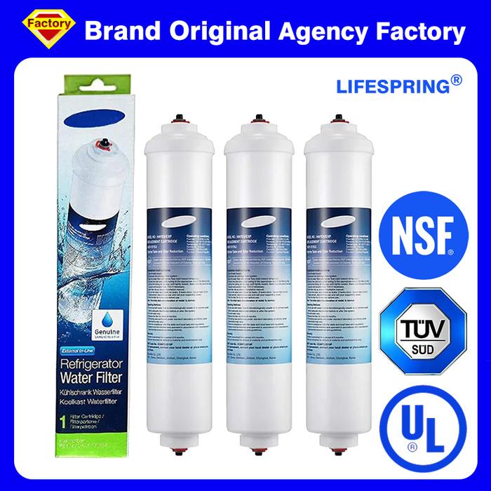 NSF Certified Brand Genuine DA29-10105J Refrigerator Water Filter Inline Water Filter for Samsung Aq