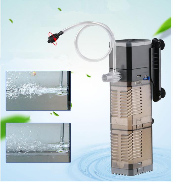 SUNSUN 4 In 1 submersible filter water pump air pump wave maker water circulation Sponge Filter For 