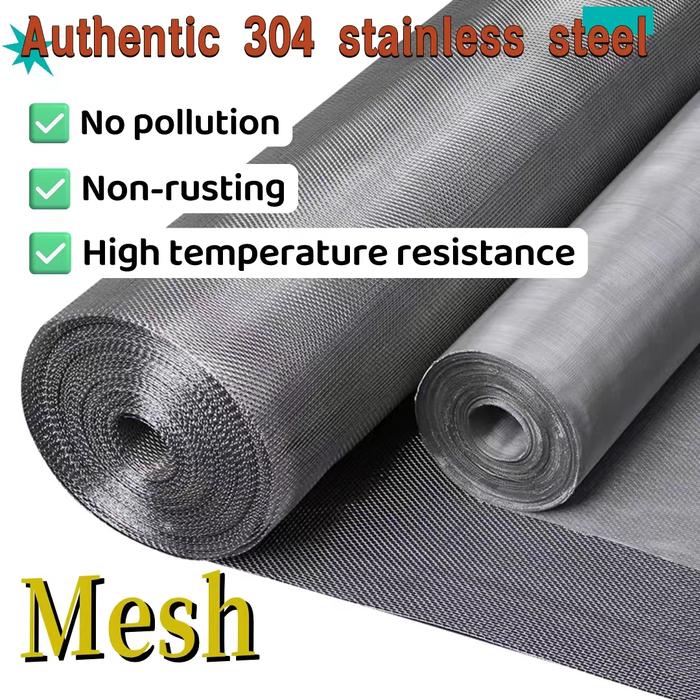 6-500Mesh 304 Stainless Steel Mesh Woven Wire Mesh Filter Mesh Ultra Fine Stainless Steel Wire Mesh