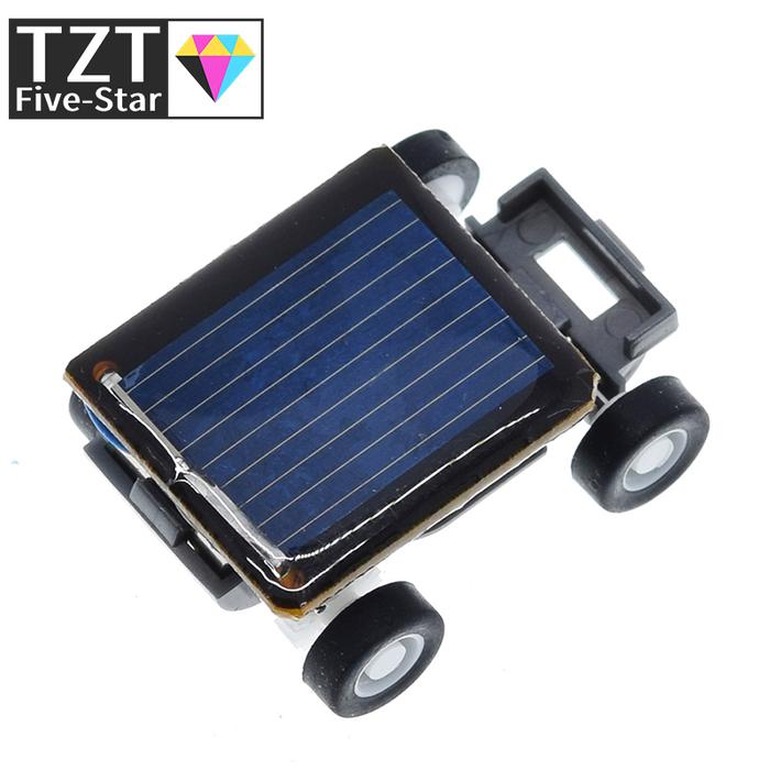 Solar Toys For Kids Smallest Solar Power Mini Toy Car Racer Educational Solar Powered Toy ABS Dropsh