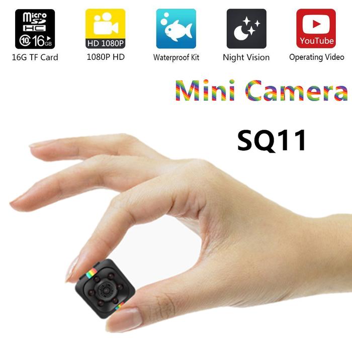 SQ 11 Mini Camera HD 1080P Sensor Night Vision Camcorder Motion Detection DVR Micro Cam Sport DV Aud