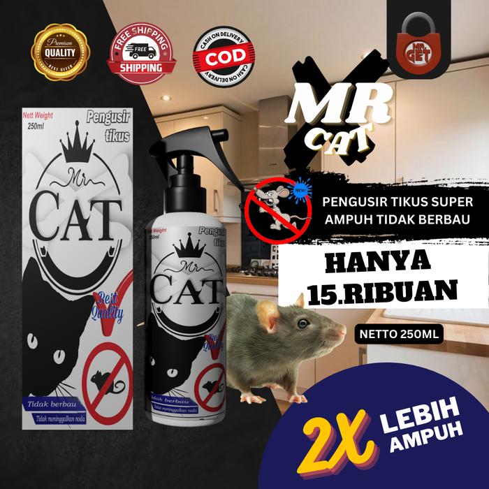 Cairan Pengusir Tikus, Pembasmi tikus, racun Tikus AMPUH 250 ml