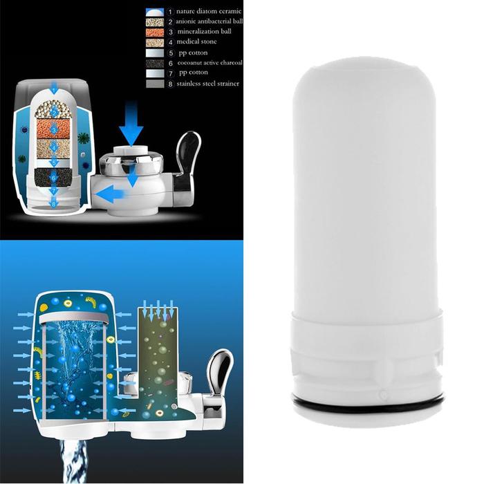 Faucet Filter Element Cartridge Water Purifier Special Filter Premium Water Filtration Replacement C