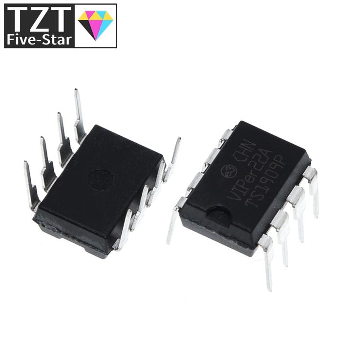 10pcs/lot VIPer22A DIP8 VIPer22 DIP new and original IC In Stock