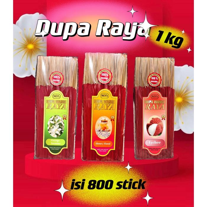 Dupa Hio Merah 32 cm 1KG Terwangi untuk Sembahyang Aromaterapi Meditasi Ritual