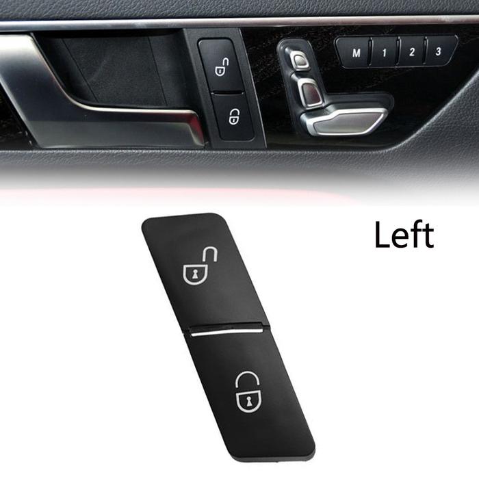 Car Front Left Door Lock Unlock Switch Button Cover 2049058402 For Mercedes W212 W204 Auto Interior 