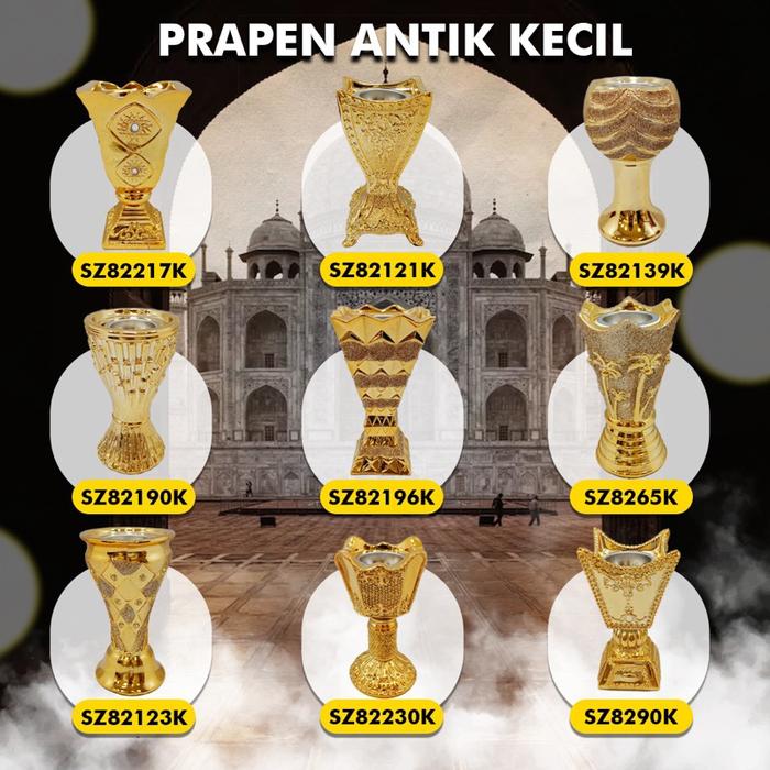 Mabkhara Antik Gold Series Kecil / Mabkhara Manual Gold Series