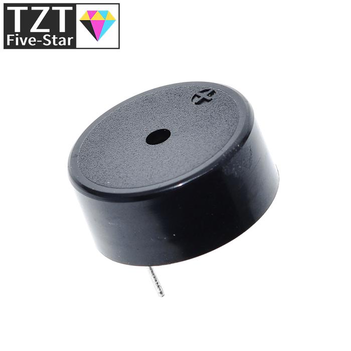 1/5PCS QST-2210 Environmental Friendly 12V Piezoelectric Buzzer 22*7 Passive Alarm Buzzer