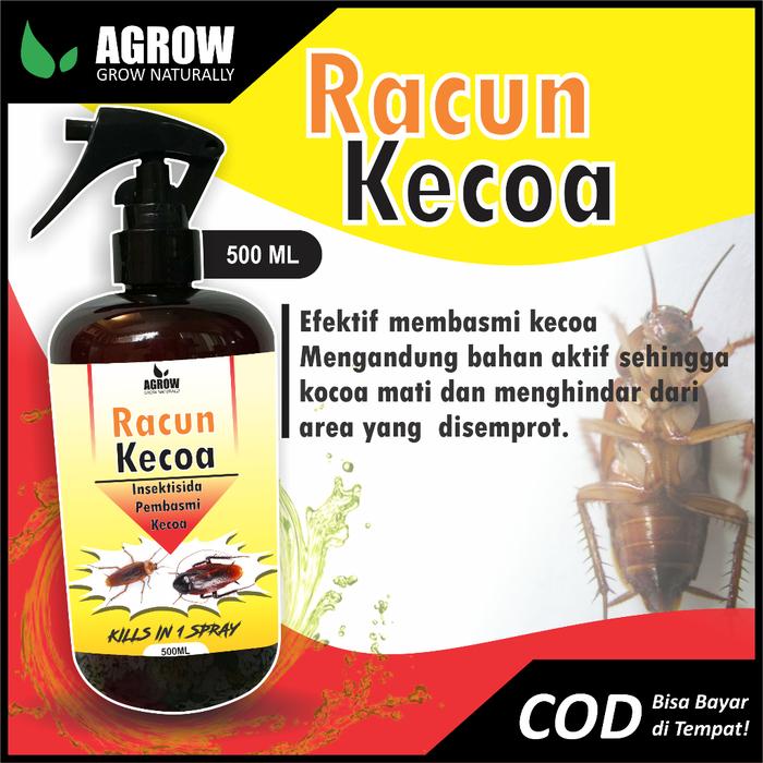 Racun Kecoa Paling Ampuh 500 ML Cairan Racun Pembasmi Kecoa Anti Kecoa Racun Pembasmi Kecoa Obat Ant