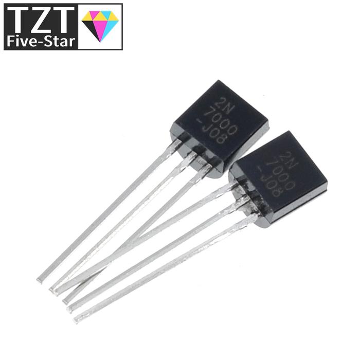 20pcs/lot 2n7000 To92 Small Signal Mosfet 200 Mamps, 60 Volts N-channel To-92 New