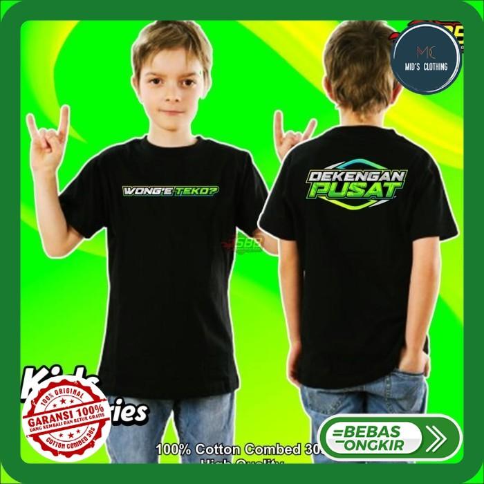Kaos Viral Anak Dekengane Pusat Wonge Teko Fashion Distro Baju Anak