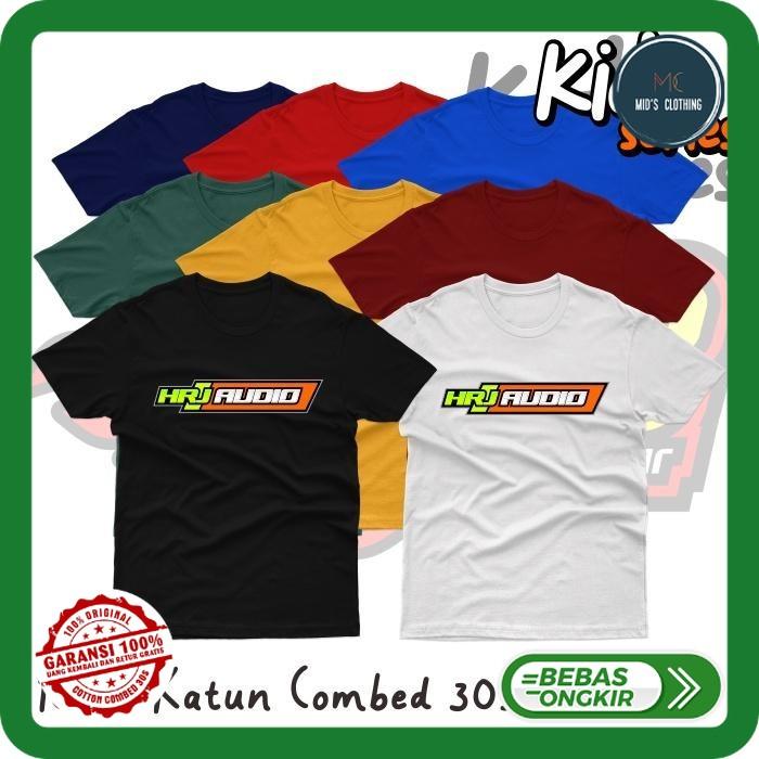 Kaos Viral Anak HRJ Audio Sound System Fashion Distro Baju Anak