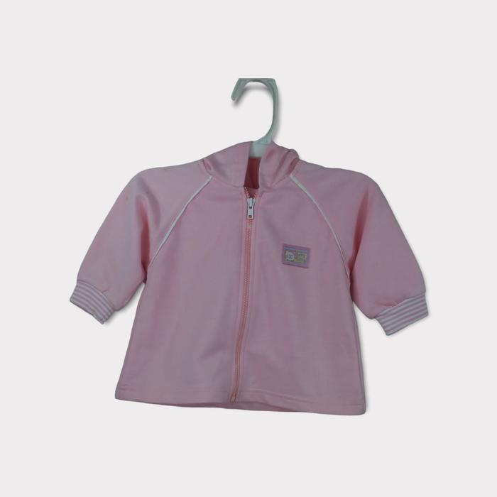 Bhs Baby - Jaket Anak Cewek Warna Pink Zipper Depan branded sisa ekspor
