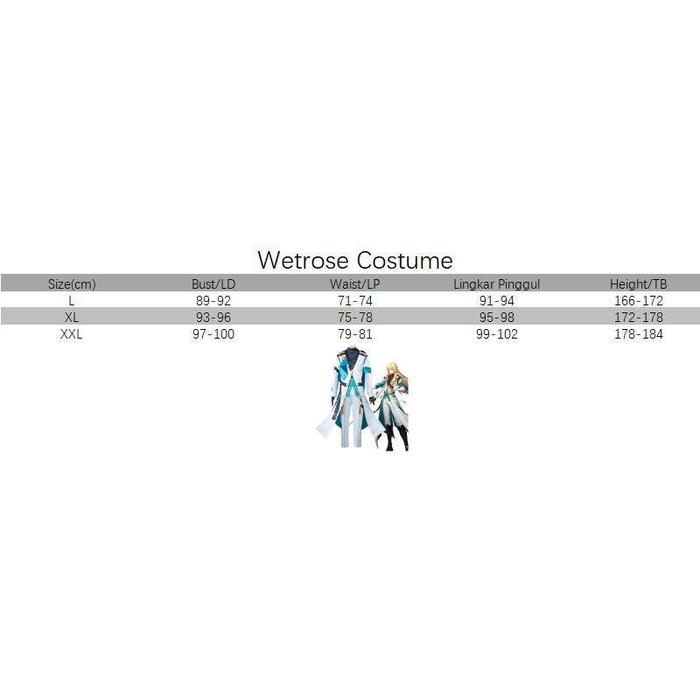 READY 【WETROSE】 READY STOCK HONKAI STAR RAIL LUOCHA COSTUME ANIME GAME COSPLAY SET