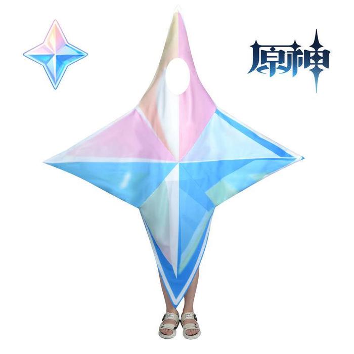 READY 【WETROSE】GENSHIN IMPACT PRIMOGEM PRIMORDIAL STONE COSPLAY COSTUME HALLOWEEN