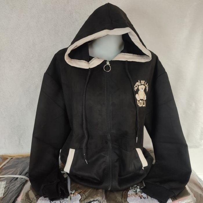 READY JAKET IMPORT SUEDE WANITA JUMBO TERBARU TIRAMISU