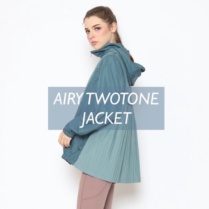 READY SENYA AIRY TWO TONE JACKET