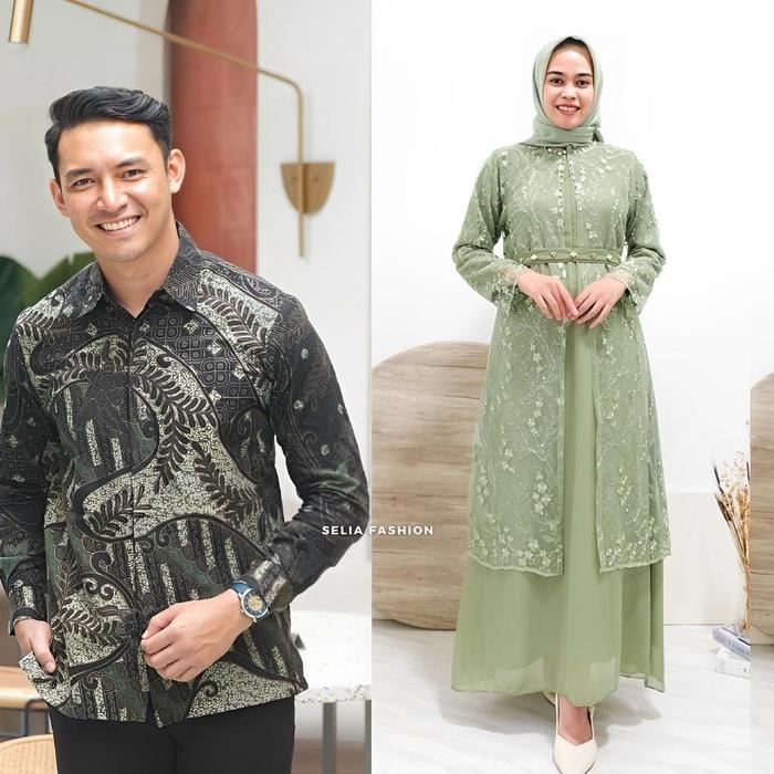 "Tawaran spesial untuk pembelian hari ini." Couple Pasangan Kekinian Kondangan Aulia Dress Maxi Tull