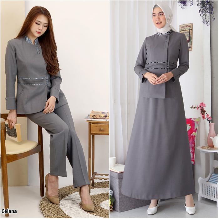 BLAZER WANITA B&V LYNELLE / Seragam PNS / Seragam Pemda / Blazer PNS / Baju Dinas Pemda Wanita / Baj