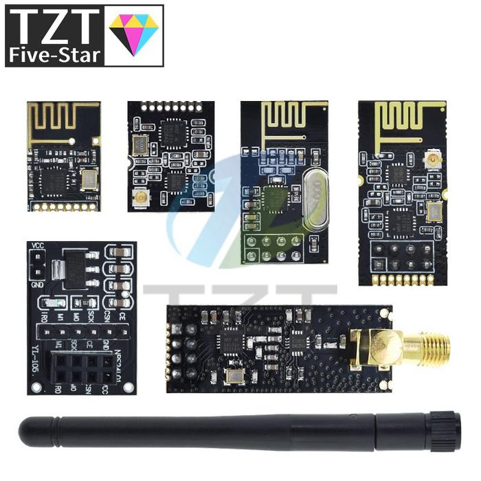 NRF24L01+ 2.4G wireless data transmission module 2.4GHz NRF24L01 upgrade version NRF24L01+PA+LNA 100