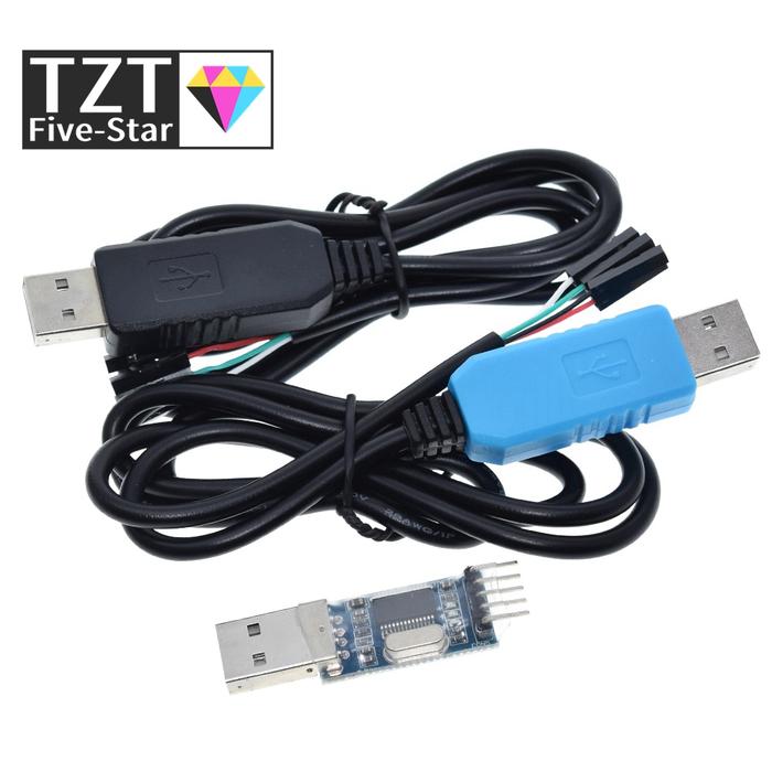 PL2303 PL2303HX/PL2303TA USB To RS232 TTL Converter Adapter Module with Dust-proof Cover PL2303HX fo